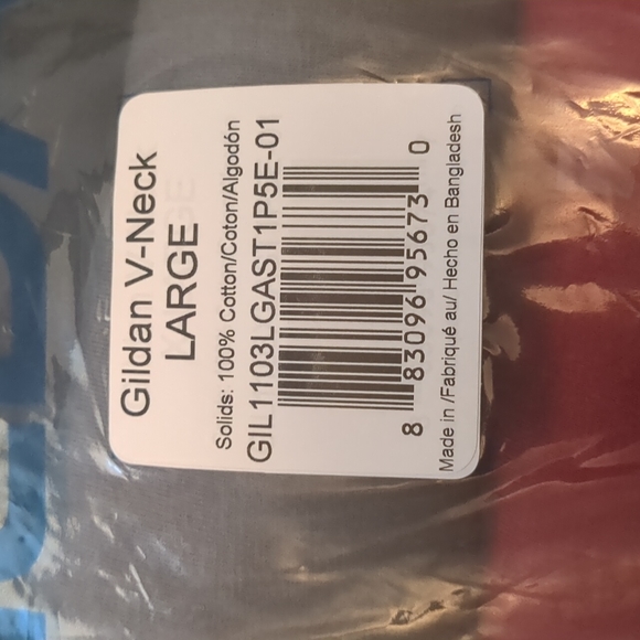 Gildan V- Neck 5 pack - Picture 4 of 4